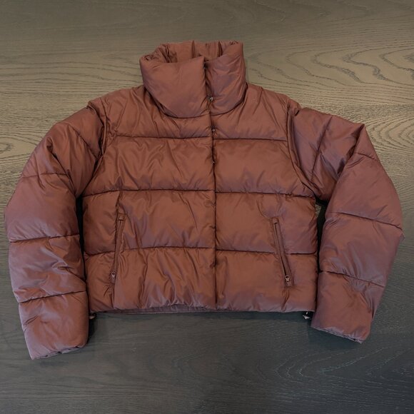 Alo Yoga Cherry Cola Gold Rush Puffer - Picture 3 of 7